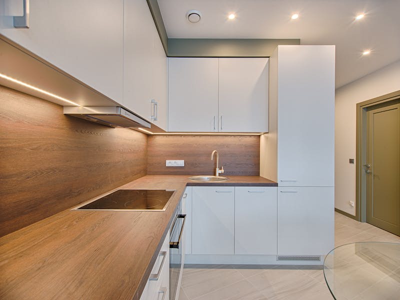 Family at their modular home